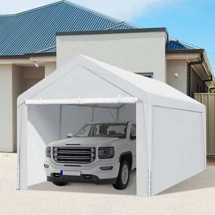 Carport, 10x20 Heavy Duty Portable Carport Garage Tent