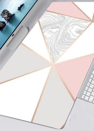 Extended Marble Desk Mat