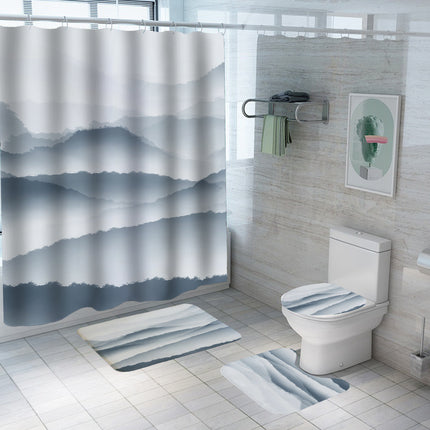 Chinese Landscape Shower Curtain
