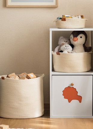 Laundry Basket Woven Cotton String