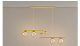 Modern Rectangular Dining Table Light