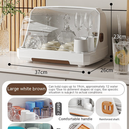 Cup Storage Box Plastic Storage Rack