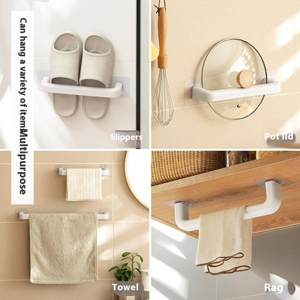 Slipper Rack Bathroom Punch-free Wall-mounted Household