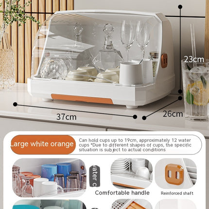 Cup Storage Box Plastic Storage Rack