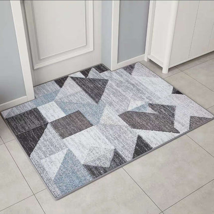Modern Minimalist Home Entrance Floor Mats Custom Human Door
