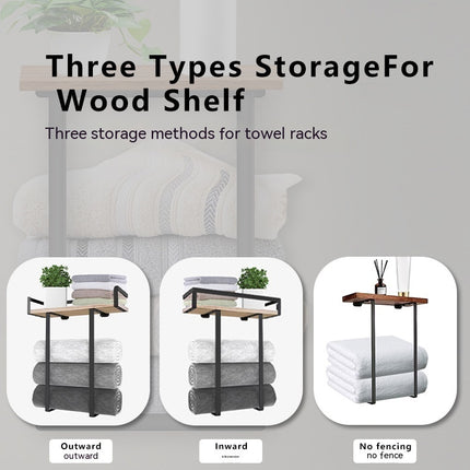 Hanging Bathroom Metal Towel Rack