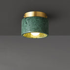 Green Marble / Tricolor Light