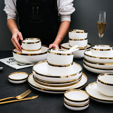 Wedding Bowl & Plate Set