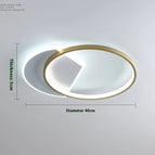Oro / 40 centímetros / luz blanca