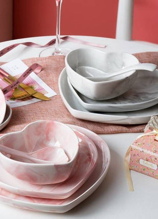 Nordic Heart Dinnerware Set