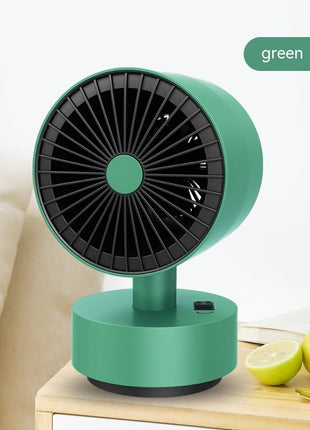 Desktop Warm Air Blower Home Office Shaking Head