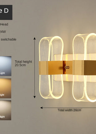 Nordic Gold Wall Lamp