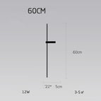 Luz blanca negra de 60 cm