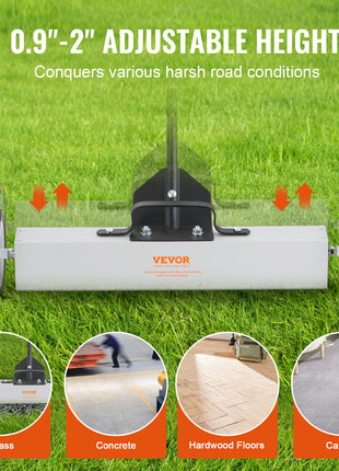 50-Lb Rolling Magnetic Sweeper