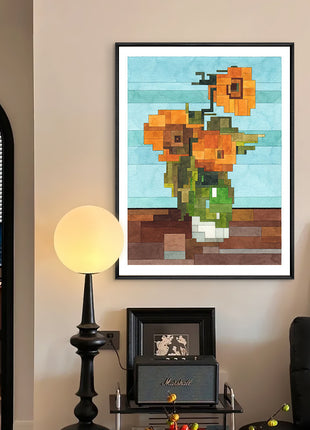 Floral Architectural Wall Art
