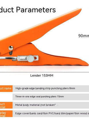 PVC Edge Banding Punch Tool