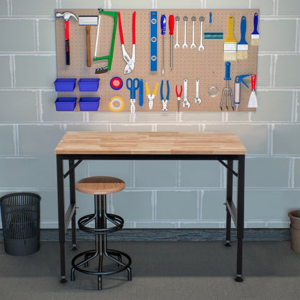 48 Heavy Duty Adjustable Workbench For Garage