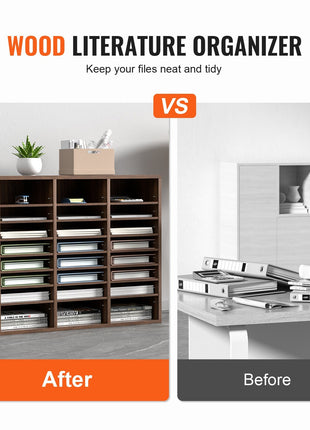 VEVOR 24-Compartment Mail Organizer ⭐