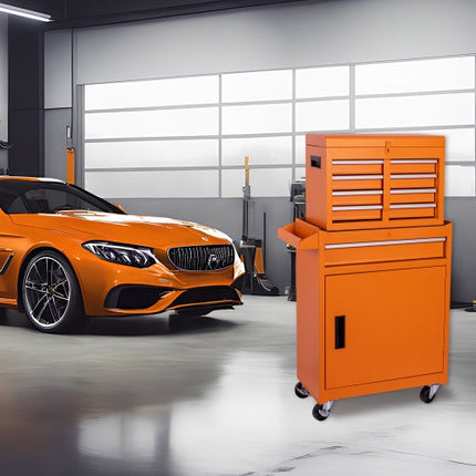 Tool Chest, 5-Drawer Rolling Tool Storage Cabinet
