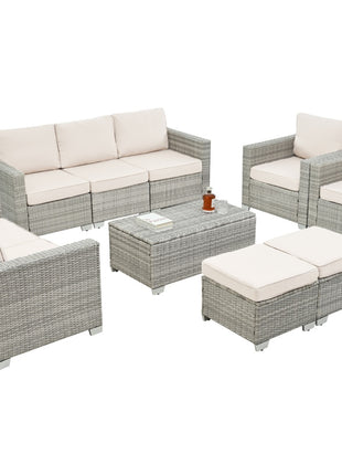 Juego de muebles de patio 