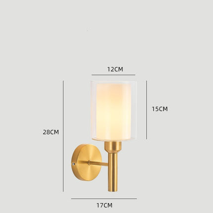 Lámpara de pared de noche para dormitorio, pasillo, sala de estar interior