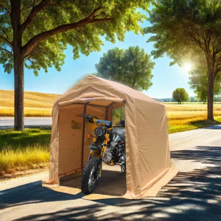 7x12ft Outdoor Portable Gazebo Storage Shelter Shed