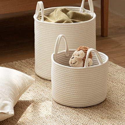 Laundry Basket Woven Cotton String