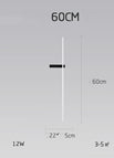 Black and white 60CM white lig