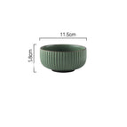 Dark Green / 4.5in rice bowl
