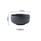 Dark Blue / 7in soup bowl
