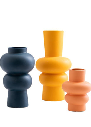 Ceramic Vase Flower Nordic Minimalist Living Room Decoration