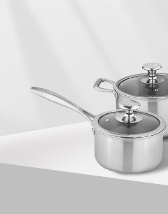 Juego de utensilios de cocina antiadherentes de fondo plano sin revestimiento Instale el juego completo