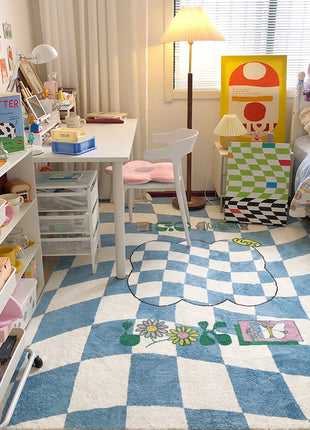 Checkerboard Area Rug