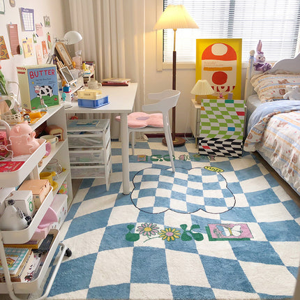 Living Room Bedroom Checkerboard