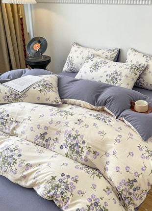 Jacquard 4-Piece Bedding Se