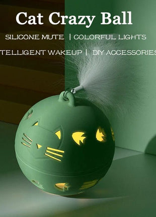 Interactive Self-Moving Cat Ball Toy