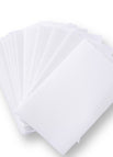 Recorte blanco de 11 x 7 cm
