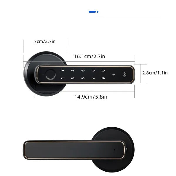 Tuya Fingerprint Door Lock With Lock Smart Fingerprint Door