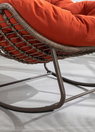 Outdoor Rattan Rocking Chair