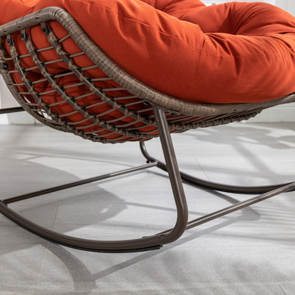 Outdoor Rattan Rocking Chair