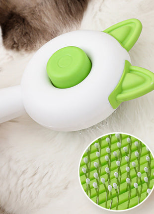 Self-Cleaning Pet Grooming Brush