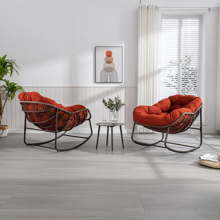 Outdoor Rattan Rocking Chair