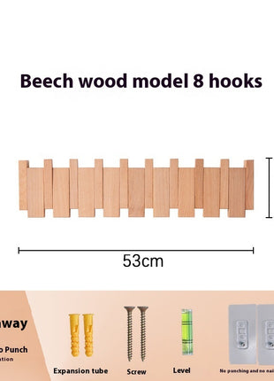 Wall-Mounted Coat Hooks
