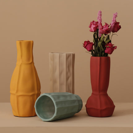 Nordic Simple Morandi Art Vase Villa Living Room
