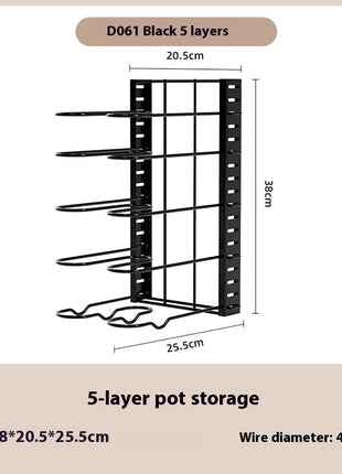 Foldable Kitchen Rack