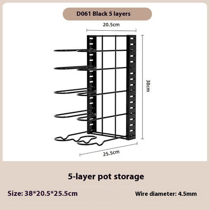 Foldable Kitchen Rack