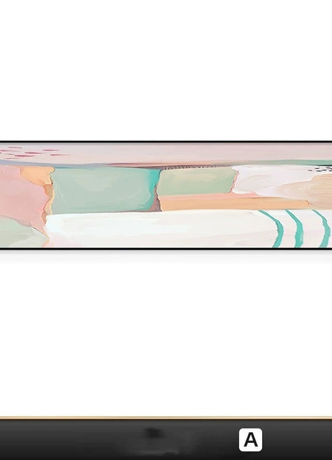 Pink Abstract Bedside Decor