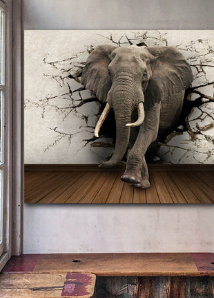 Elephant Canvas Wall Art