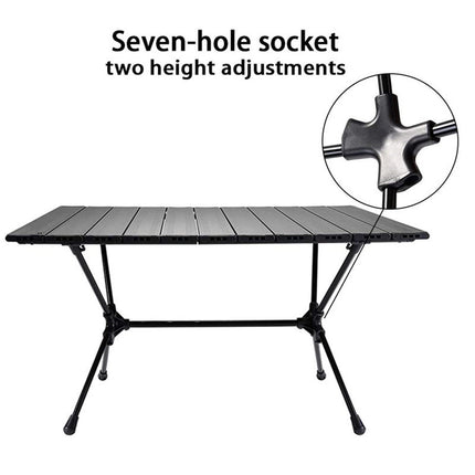 Aluminum Alloy Camping Folding Table Outdoor Lightweight Picnic BBQ