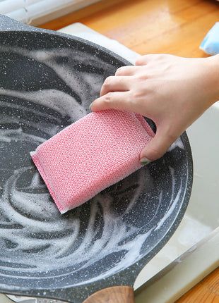 Cepillo para lavar platos con esponja para utensilios de cocina